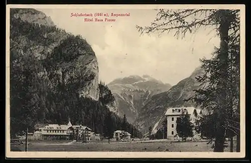 AK Schluderbach /Ampezzotal, Hotel Hans Pioner