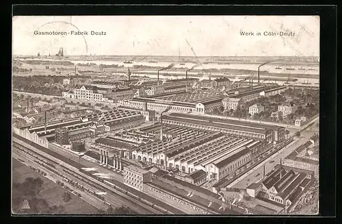 AK Köln-Deutz, Gasmotoren-Fabrik Deutz