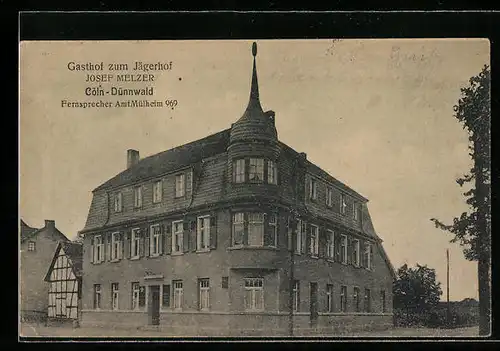 AK Köln-Dünnwald, Gasthof zum Jägerhof