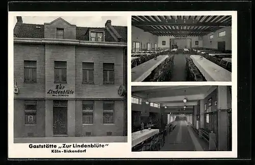 AK Köln-Bickendorf, Gaststätte zur Lindenblüte, Venloer Str. 658