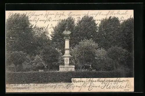 AK Rendsburg, Denkmal Uwe Jens Lornsen