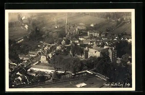 AK Rendsburg, Gesamtansicht, Luftbild