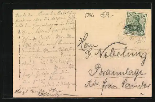 AK Altenau i. H., Gesamtansicht mit Kirche