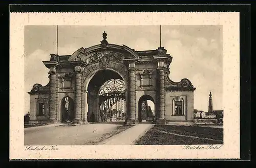 AK Simbach am Inn, Brücken-Portal