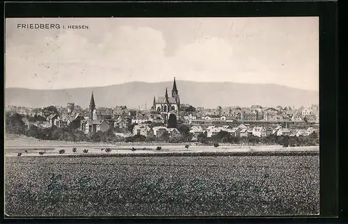 AK Friedberg / Hessen, Totalansicht