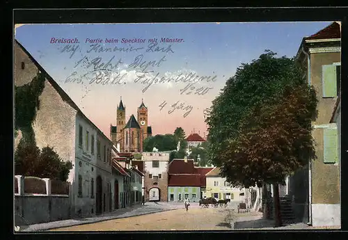 AK Breisach, Partie beim Specktor mit Münster