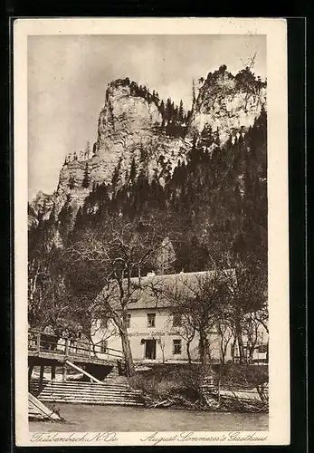 AK Trübenbach, August Sommer's Gasthaus