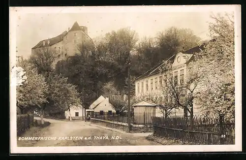 AK Karlstein a. d. Thaya, Schloss und Bundeslehranstalt