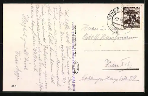 AK Neuberg a. Mürz, Teilansicht