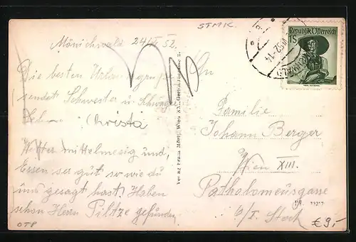 AK Mönichwald, Gasthof und Pension K. Lechner