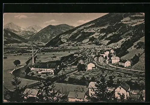 AK Selztal, Panoramablick vom Berg aus gesehen