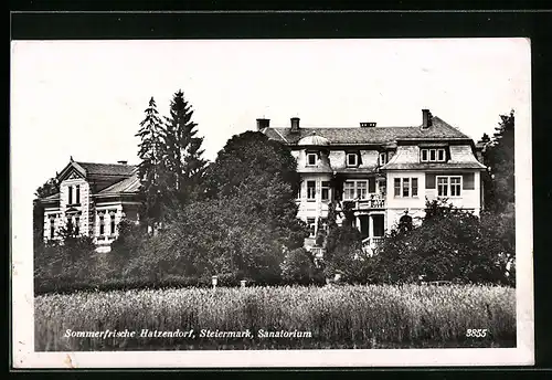 AK Hatzendorf, am Sanatorium