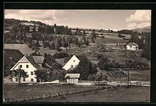 AK Mariahof, Gasthaus Köck, Pension Vederl mit Umgebung