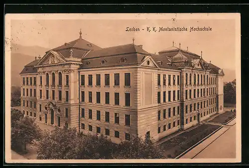 AK Leoben, K. K. Montanistische Hochschule