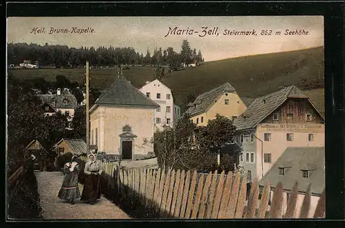 AK Maria-Zell, Heilig Brunn-Kapelle