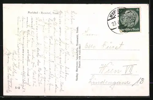 AK Mariahof-Russdorf, Gesamtansicht