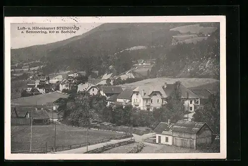 AK Steinhaus am Semmering, Panorama
