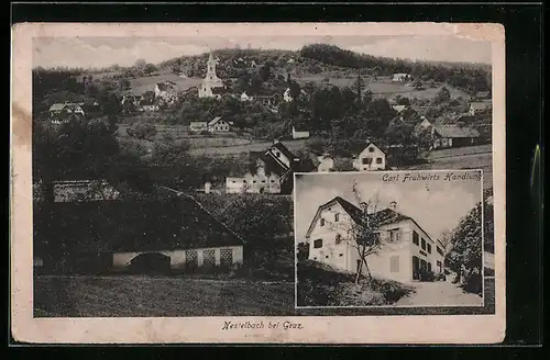 AK Nestelbach bei Graz, Carl Fruhwirts Handlung