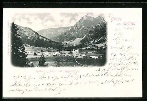 AK Grähn, Gesamtansicht mit Aggenstein