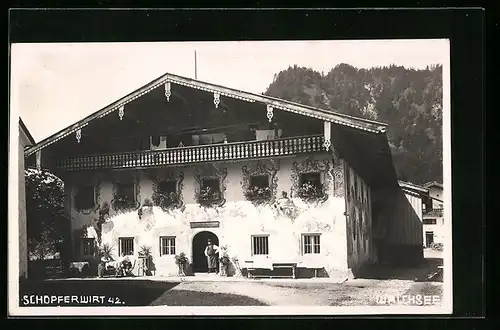 AK Walchsee, Gasthaus Schopferwirt