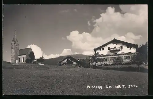 AK Windegg, Gebäude und Kirche