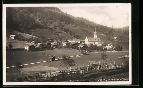 AK Oberau-Wildschönau, Gesamtansicht