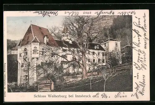 AK Innsbruck, Schloss Weiherburg
