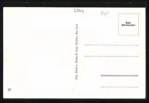 AK Walchsee, Gasthaus zum Schopfer