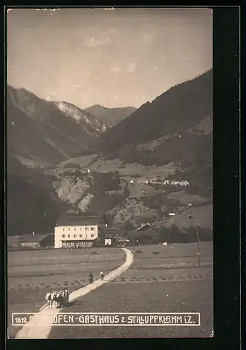 AK Mayrhofen i. Z., Gasthaus zur Stillupklamm