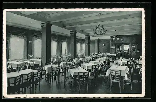 AK Bad Rhöndorf, Kurhotel Drachenfels, Speisesaal