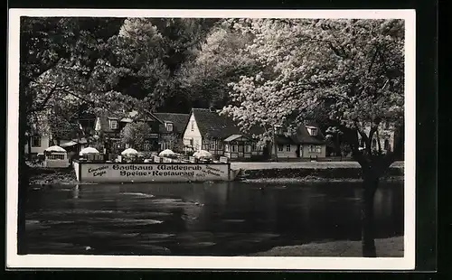 AK Treseburg, Gasthaus Waldesruh, Bes. K. A. Kilian
