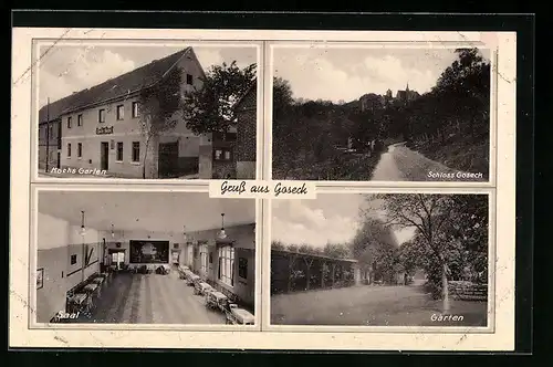 AK Goseck, Kochs Garten, Schloss Goseck