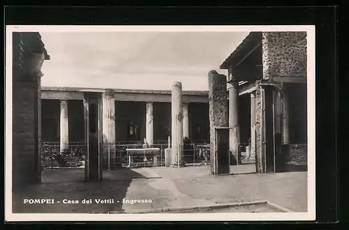 AK Pompei, Casa dei Vettii, Ingresso