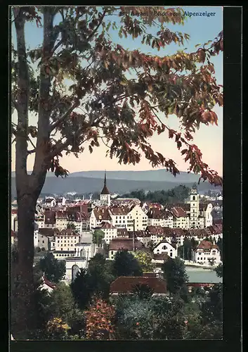 AK Aarau, Blick vom Alpenzeiger