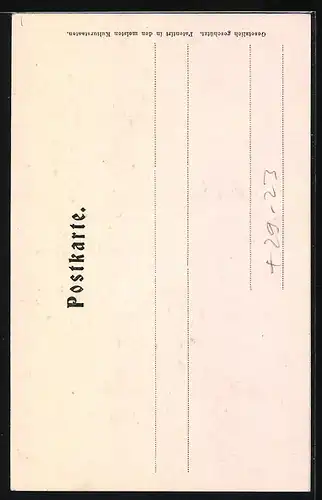 Relief-AK Mainz, Gutenberg-Denkmal