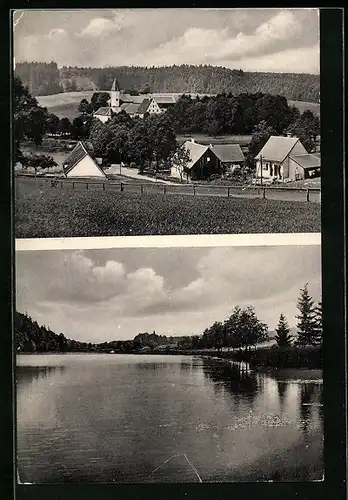 AK Burgwalden, Ortspartie, Uferpartie