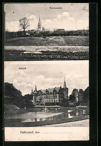 AK Paffendorf, Totalansicht, Schloss
