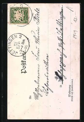 AK Igling, Gräfl., Maldeghem`sches Schloss