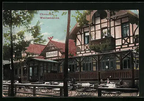 AK Chemnitz, Gasthaus Waldschänke