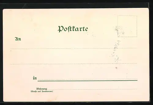 Lithographie Stubbenkammer, Felswand bei elektrischer Beleuchtung durch einen Dampfer