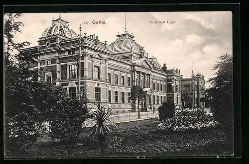 AK Gotha, Post und Loge