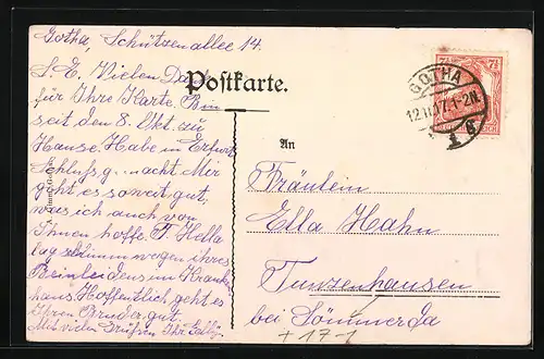 AK Gotha, Post und Loge