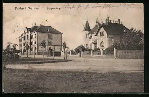 AK Dahlen i. Sachsen, Bürgerschule