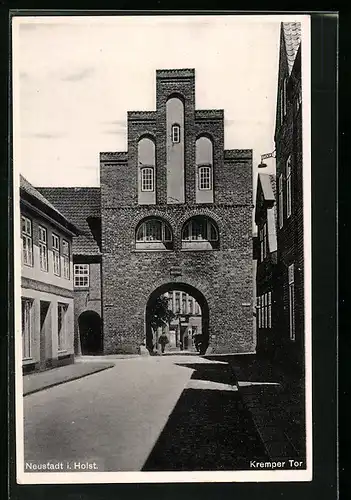 AK Neustadt i. Holst., Kremper Tor
