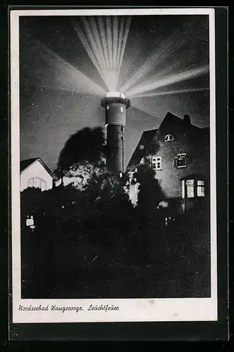 AK Wangerooge, Nordseebad, Leuchtfeuer