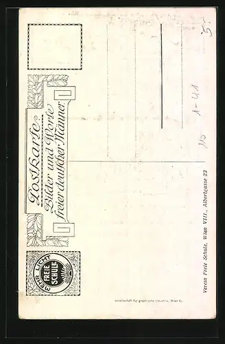 AK Österr. Dichter Anastasius Grün elegant im Portrait