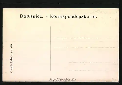 AK Perzagno, Küste mit Dampfer