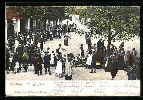 AK Cetinje, Marktplatz