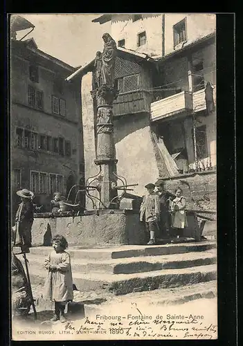 AK Fribourg, Fontaine de Sainte-Anne