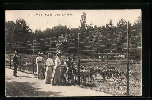 AK Genève-Ariana, Parc aux daims